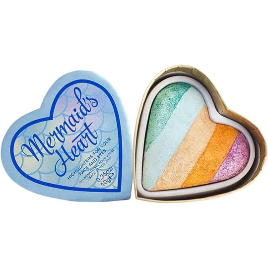 I Heart Makeup Mermaids Heart Highlighter, Makeup Revolution Highlighter