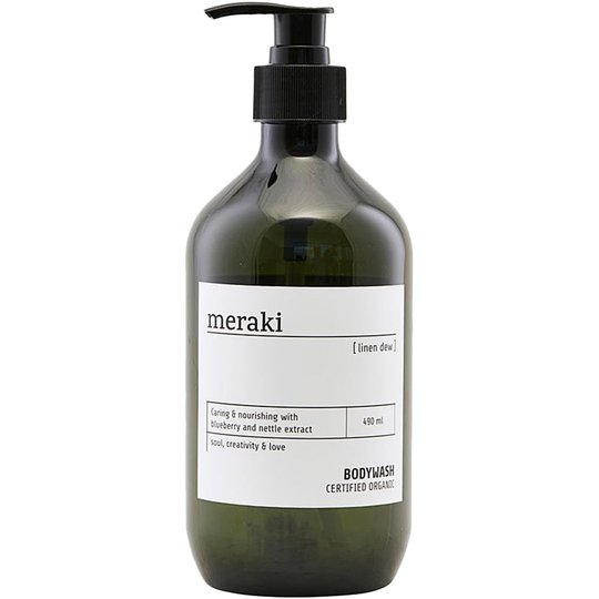 Linen Dew Body Wash, 490 ml Meraki Kylpy & Suihku