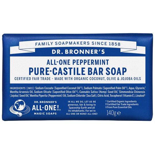 Magic Soaps All-One Hemp Peppermint, 140 g Dr. Bronner's Suihkugeelit