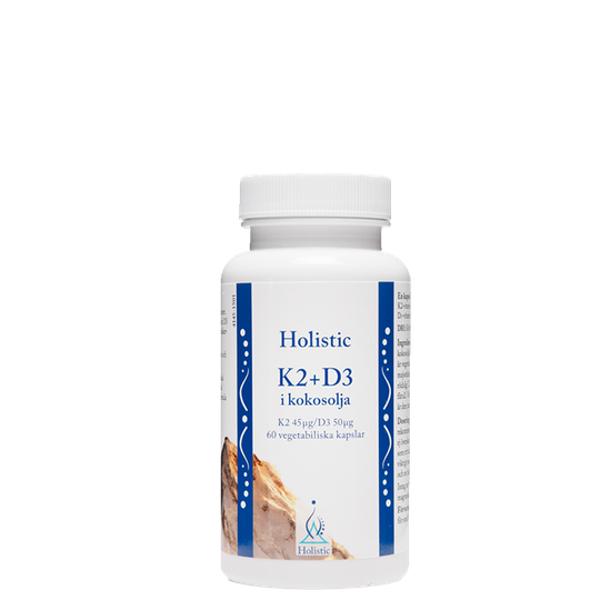 K2D3-vitamiini oliiviöljyssä, 60 kapselia