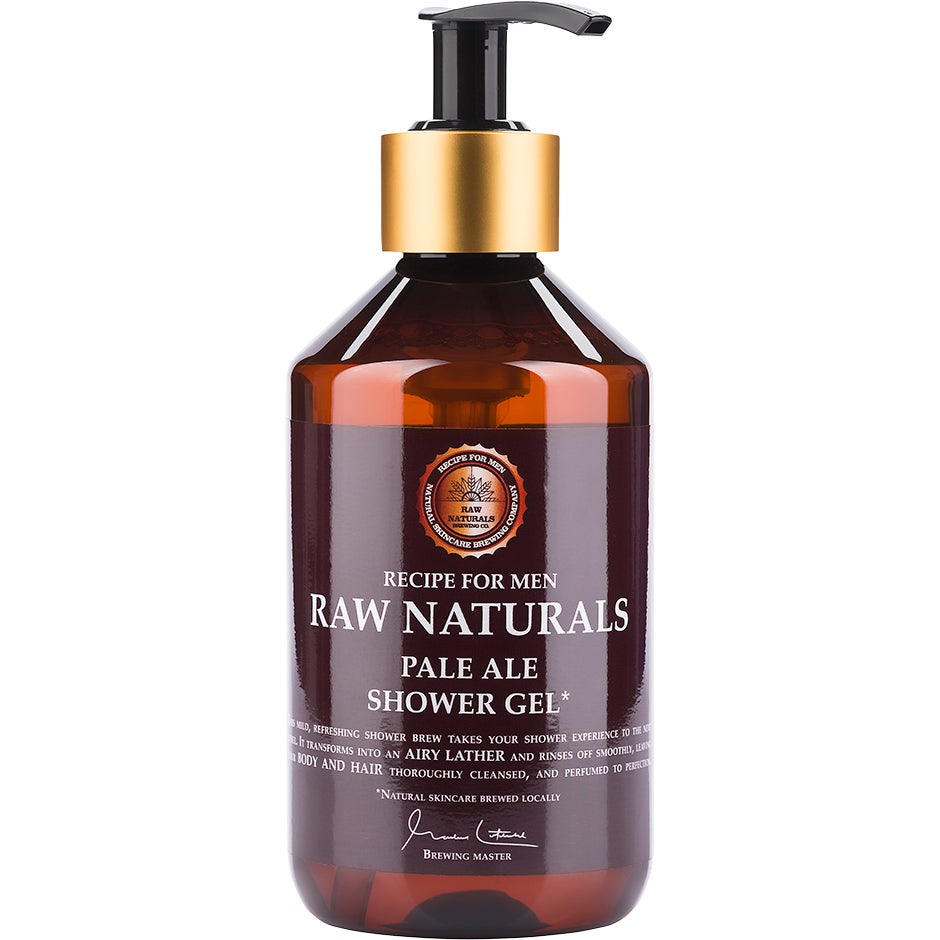 Raw Naturals Pale Ale Shower Gel, 300 ml Raw Naturals by Recipe for Men Suihku- & Kylpytuotteet miehille