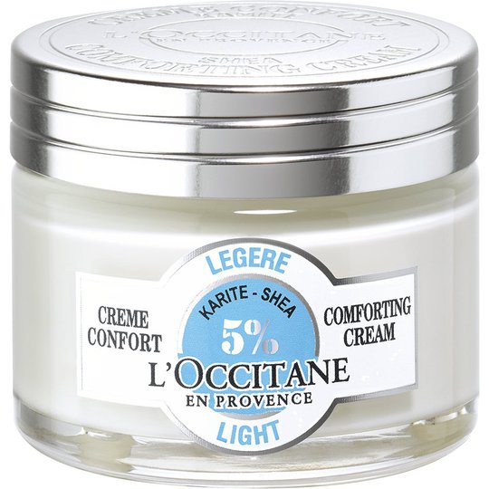 L'Occitane 5% Shea Comforting Cream Light, 50 ml L'Occitane 24h-voiteet
