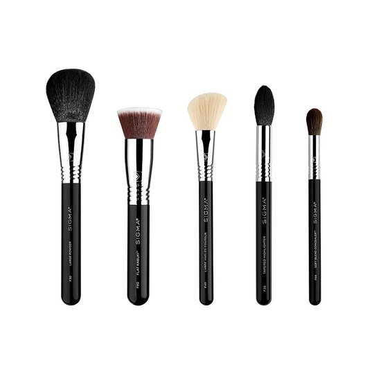 Classic Face Brush Set, Sigma Beauty Siveltimet