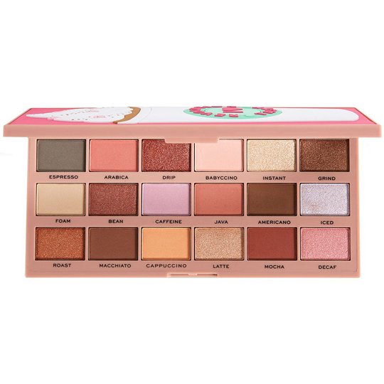 I Heart Tasty Coffee Palette, Makeup Revolution Luomiväri