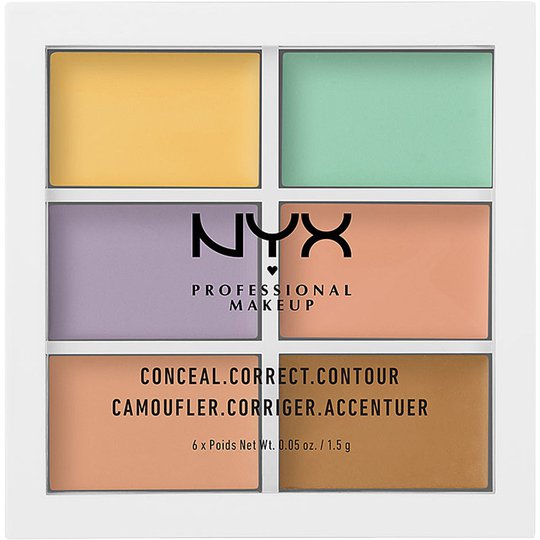 Color Correcting Concealer Palette, NYX Professional Makeup Contouring