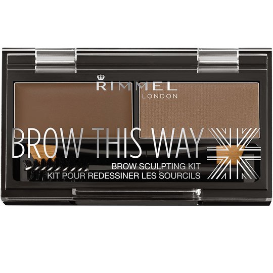 Brow This Way Eyebrow Powder Kit, Rimmel London Kulmameikit
