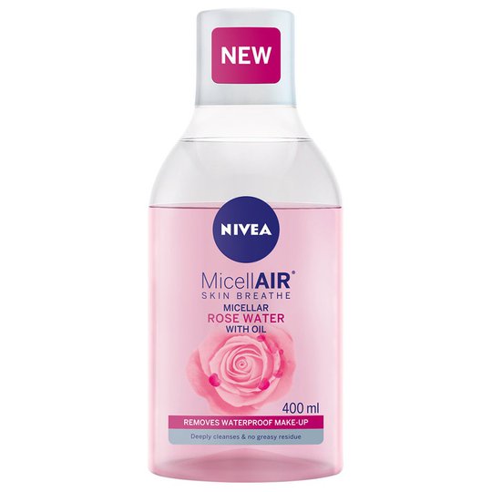Rose Care Micellar Organic Rose Water & Oil, 400 ml Nivea Kasvovedet