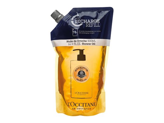 Shea Shower Oil, 500 ml L'Occitane Seerumit & öljyt