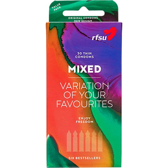 RFSU Mixpack - Pleasure Collection, RFSU Kondomit
