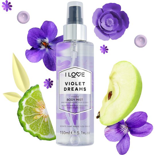 Violet Dreams, 150 ml I love… Vartalosuihkeet