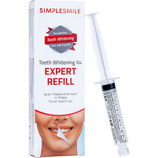 SIMPLESMILE Teeth Whitening X4, 10 ml SimpleSmile Hampaiden valkaisu