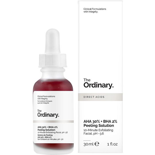 The Ordinary AHA 30% + BHA 2% Peeling Solution, 30 ml The Ordinary Kuorinta