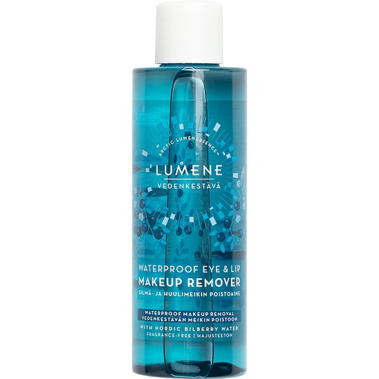 VEDENKESTÄVÄ Waterproof Eye & Lip Makeup Remover, Lumene Meikinpoistoaine