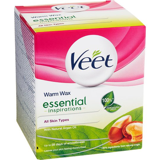 Veet Essential Inspiration Warm Wax, 200 ml Veet Vahat & Geelit
