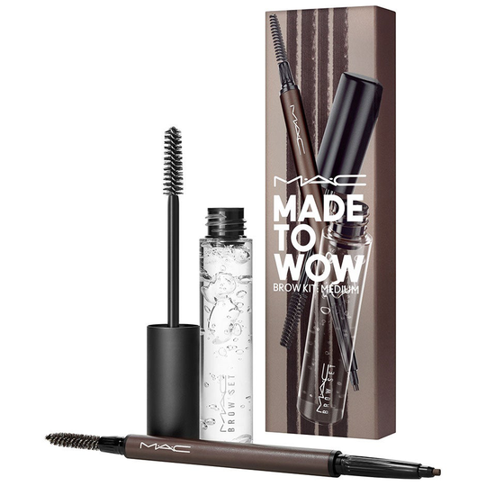 Made To Wow Brow Kit: Medium, MAC Cosmetics Kulmameikit
