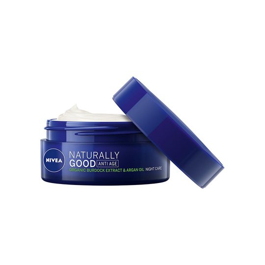 Naturally Good Anti Age Night Cream, 50 ml Nivea Yövoiteet