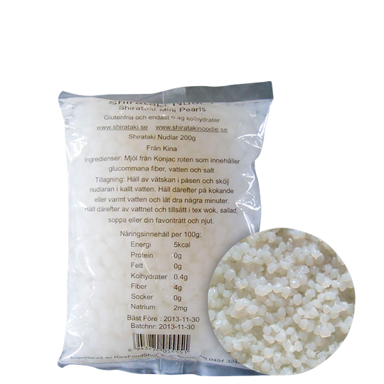 Shirataki Mini Pearls, 200 grammaa