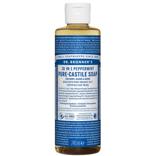 Magic Soaps Peppermint, 60 ml Dr. Bronner's Luonnonkosmetiikka