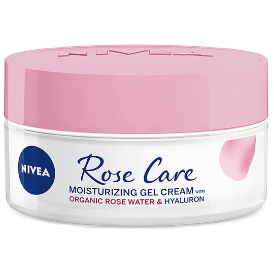 Rose Care Moisturizing Gel Cream, 50 ml Nivea Kosteusvoiteet kasvoille