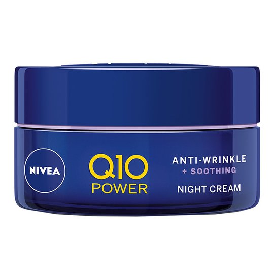 Q10 Plus Power Anti-Wrinkle Sensitive Night, 50 ml Nivea Kasvovoiteet