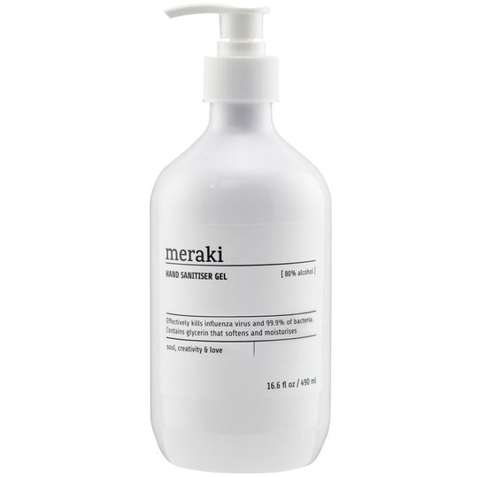 Hand Sanitiser Gel, 490 ml Meraki Käsienhoito