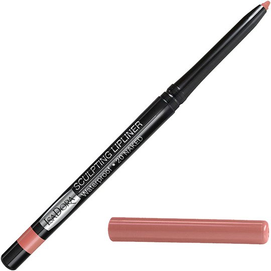 Sculpting Lipliner Waterproof, 0.3 g IsaDora Huultenrajauskynä