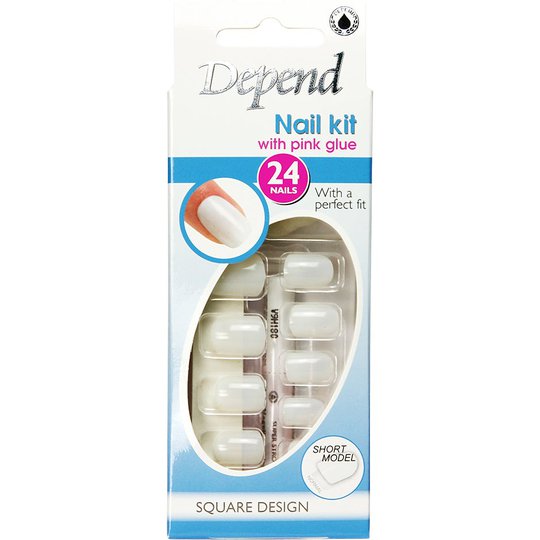 Nail Kit Artificial Nails, Depend Depend Kynsilakat