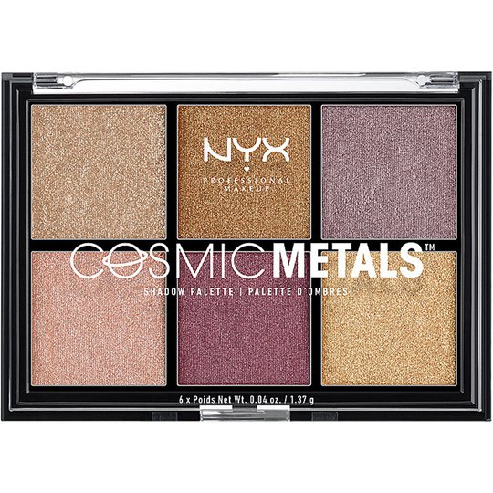 Cosmic Metals Shadow Palette, NYX Professional Makeup Luomiväripaletit