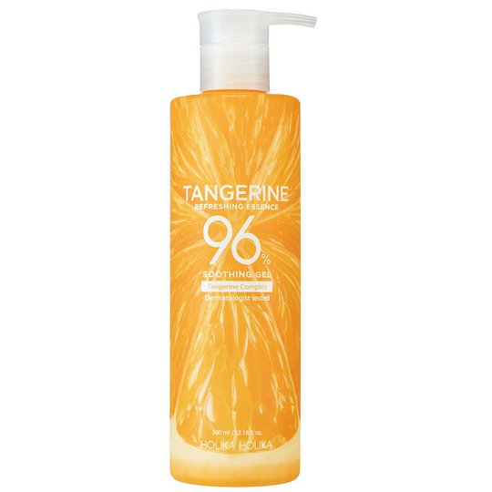 Tangerine Refreshing Essence 96% Soothing Gel, 390 ml Holika Holika Seerumit & öljyt