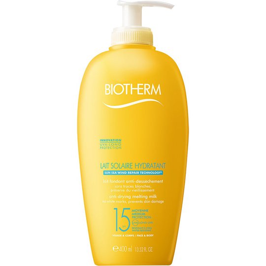 Biotherm Lait Solaire SPF15, 400 ml Biotherm Aurinkosuojat