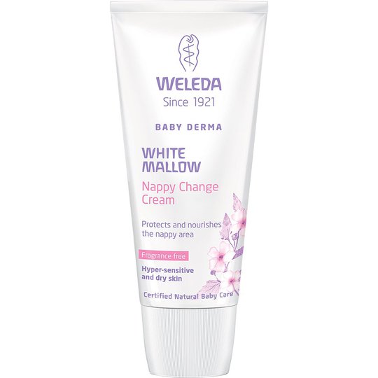 Weleda Baby Derma White Mallow Nappy Change Cream, 50 ml Weleda Kosteusvoide lapsille
