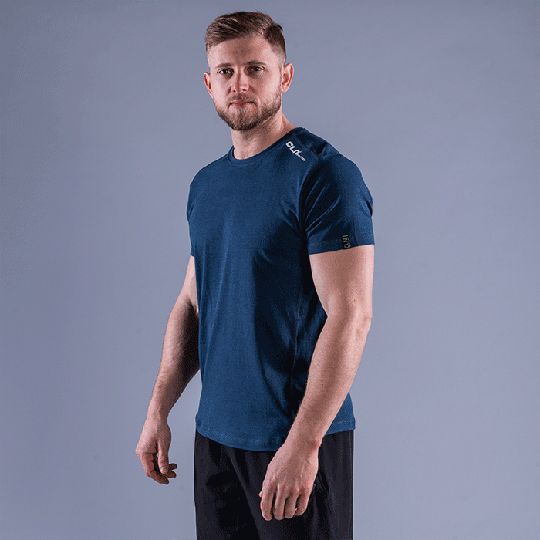 CLN Trap Bamboo T-shirt, Titan Blue
