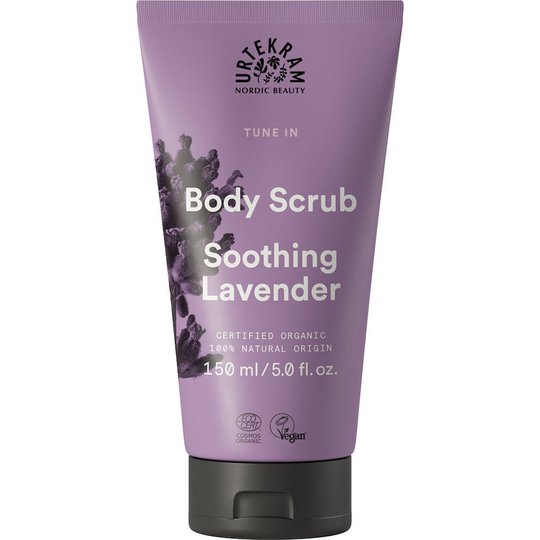 Tune In Body Scrub Organic, 150 ml Urtekram Kuorinta ja kuivaharjaus