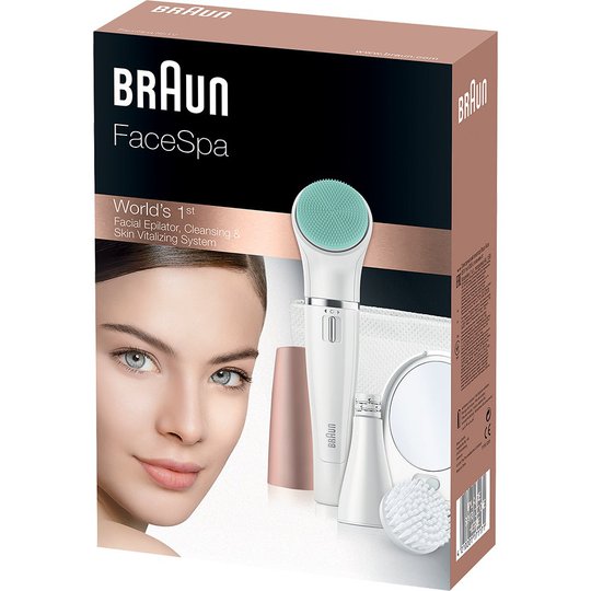 Braun FaceSpa 851V Epilator, Braun Epilaattori