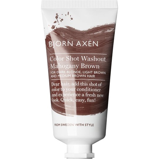Björn Axén Color Shot Washout Mahogany Brown, 50 ml Björn Axén Poispestävä hiusväri