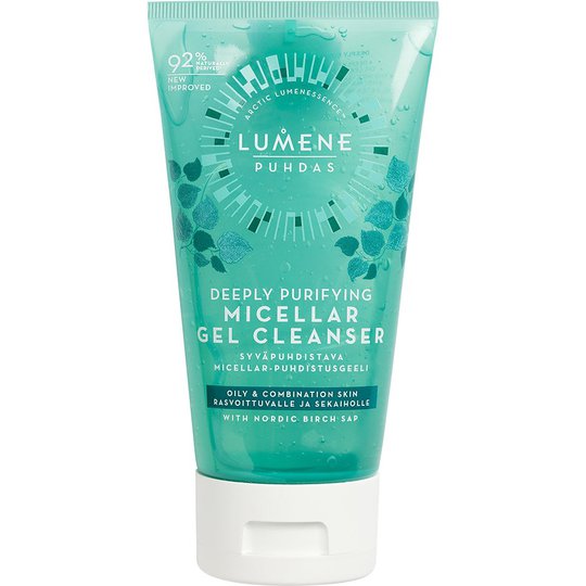 PUHDAS Deeply Purifying Micellar Gel Cleanser, Lumene Kasvojen puhdistus