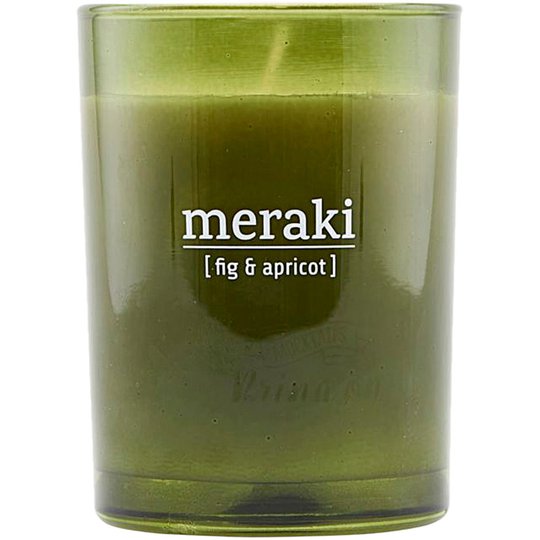 Fig & Apricot Scented Candle, Meraki Tuoksukynttilät