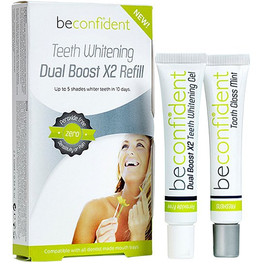 Teeth Whitening Dual Boost X2 Refill, 20 ml beconfiDent Hampaiden valkaisu