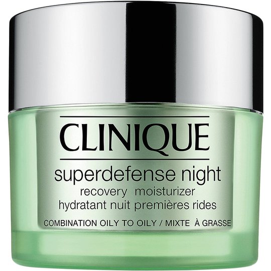 Clinique Clinique Superdefense Night Recovery Moisturizer Combination Oily/Oily Skin, 50 ml Clinique Yövoiteet