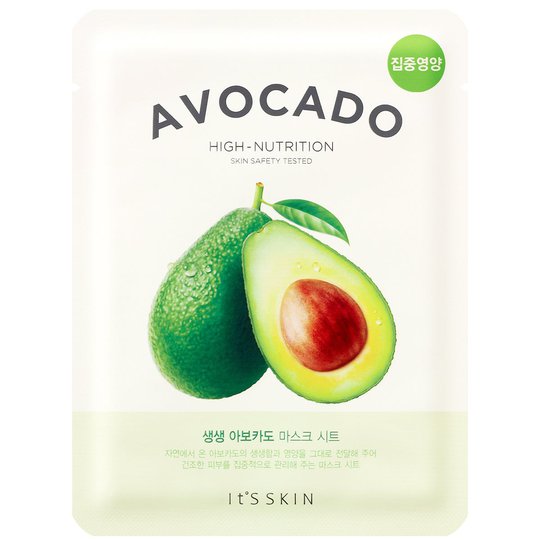 The Fresh Avocado Sheet Mask, It'S SKIN K-Beauty