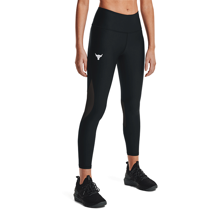 UA Project Rock HG 7/8 Legging, Black