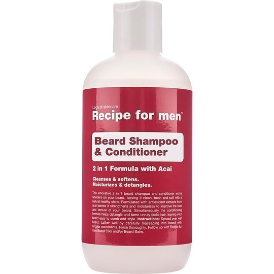 Recipe for Men Beard Shampoo & Conditioner, 250 ml Recipe for men Parta & Viikset