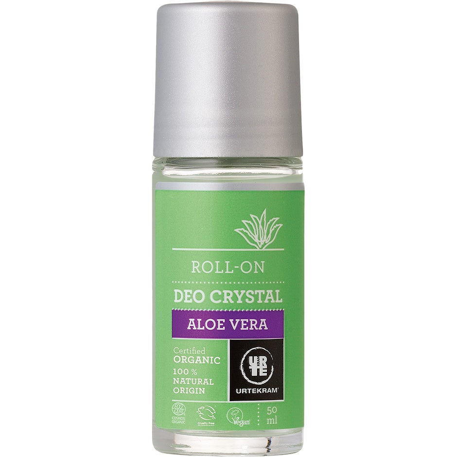 Aloe Vera, 50 ml Urtekram Roll-on-deodorantit