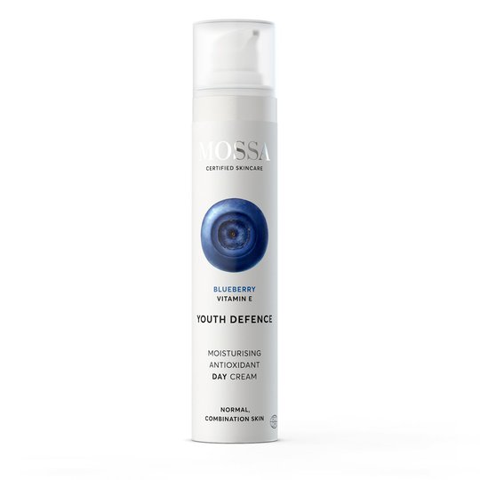 Youth Defence Moisturising Antioxidant Day Cream, MOSSA Päivävoiteet