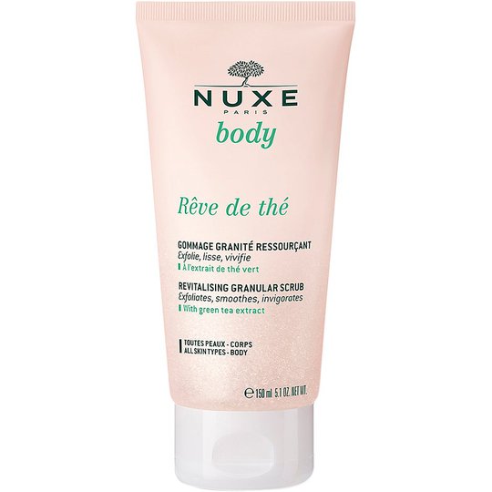 Body Reve De Thè Grantia Scrub, 150 ml Nuxe Kuorinta ja kuivaharjaus