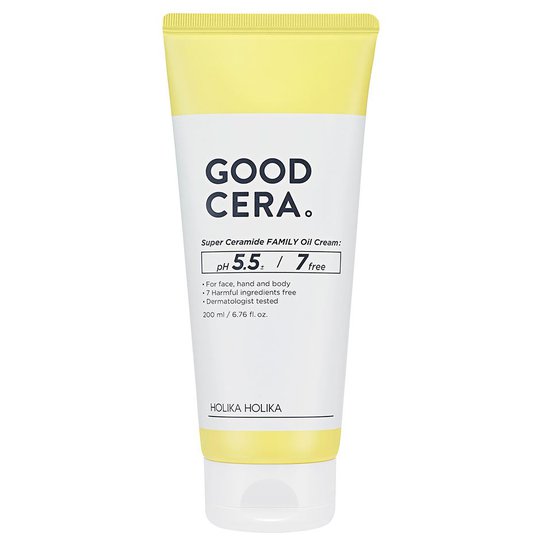 Good Cera Super Ceramide Family Oil Cream, 200 ml Holika Holika Päivävoiteet