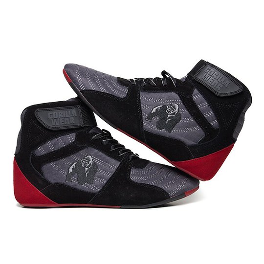 Perry High Tops Pro, Grey/Black/Red