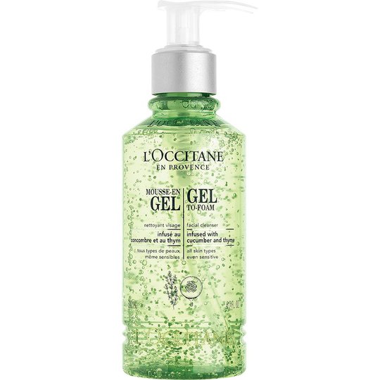 Cleansing Gel-to-foam, 200 ml L'Occitane Kasvojen puhdistus