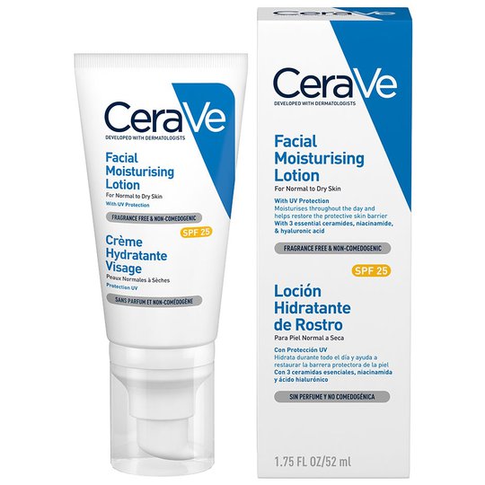 Facial moisturising lotion SPF25, 52 ml CeraVe Päivävoiteet