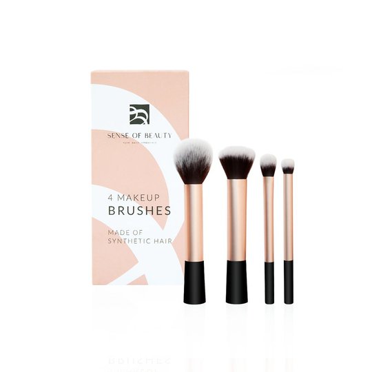 4 Makeup Brushes, Sense Of Beauty Meikkisiveltimet